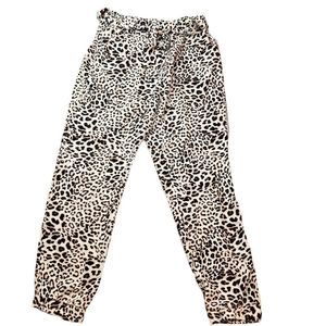 Mustard Seed Animal Print Lounge Pants, Size L, NWT
